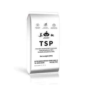 High quality and efficient formula 46%Tsp Phosphate Fertilizer Granular and prilled and powder 1000KG/40KG/120KG bag