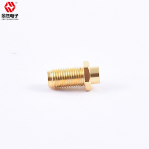 Nhà máy trực tiếp hoàn thành SMA-KYB3 nữ vách ngăn kết nối rg402 Cáp 6GHz thấp VSWR SMA Jack đồng trục kết nối cho RF - Product Image 6