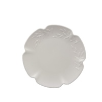 Service OEM, assiettes en mélamine 100%, impression personnalisée, vente en gros d'assiettes en mélamine, lavables au lave-vaisselle, couleur unie, assiette à salade en mélamine