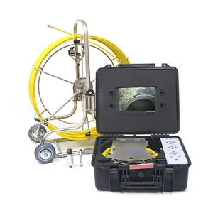 กล้องวงจรปิดตรวจจับท่อประปาท่อตรวจสอบกล้อง Borescope กับ512HZ Locator