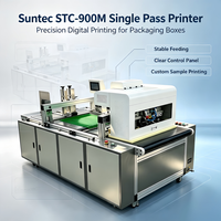 Impresora Digital de Cartón de Una Sola Pasada STC-900M con Bajo MOQ, Funcionamiento Continuo y Estable para Empresas Comerciales Pequeñas y Medianas, Maquinaria en Stock