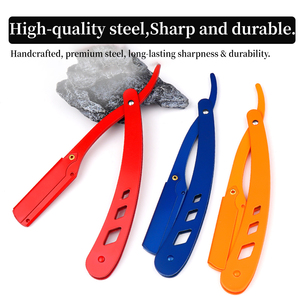 <span class=keywords><strong>Rasoio</strong></span> Manuale Tradizionale in Acciaio Inossidabile per Uomo, Lama da <span class=keywords><strong>Barbiere</strong></span> per Uso Domestico - Product Image 3