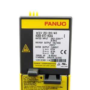 Amplificador Industrial de 3 Ejes Original FANUC A06B-6117-H304 en Stock, Entrega Rápida, Amplificador A06B6117H304 - Product Image 1