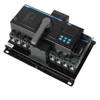 Commutateur de transfert automatique (ATS) industriel ZH NXZHM-160/4A 160A 4 pôles pour panneau de générateur, haute précision, fabriqué en Chine