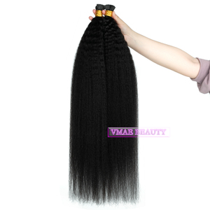 VMAE – extensions de cheveux humains vierges, cuticules alignées, pré-collées, I TiP kératine Curl, crépus lisses, <span class=keywords><strong>Micro</strong></span>-lien, 100g - Product Image 3