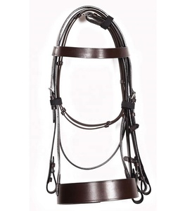 Brida de cuero de caballo para deportes al aire libre, diseño ecuestre personalizado de alta calidad, a la moda - Product Image 1