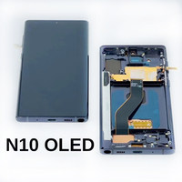 Pantalla LCD de teléfono móvil para Samsung Galaxy S21 G991 con marco con función de huella dactilar pantalla OLED