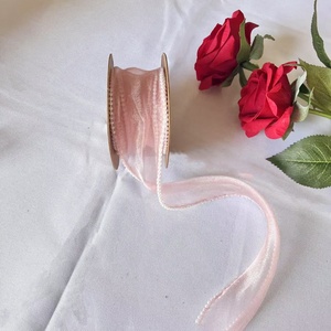 Cinta de poliéster creativa con efecto nácar y diseño de cola de pez, rollo de hilo para lazos y <span class=keywords><strong>flores</strong></span>, decoración para el Día de San Valentín, embalaje para cajas de regalo - Product Image 6