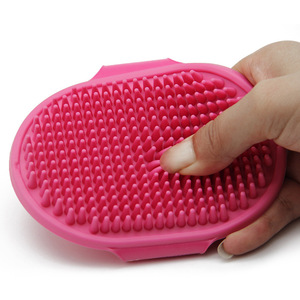 Pet Cleaning & Bathing Set Dog & Cat Massage Bath Brush with Free Cleaning Gloves - Product Image 2
