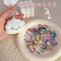 Soododo 2026 Pendentif porte-clés lumineux en peluche, forme 3D de boulettes vapeur et raviolis à expression mignonne, pour machine à griffes