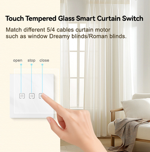 Interruptor <span class=keywords><strong>de</strong></span> Luz <span class=keywords><strong>de</strong></span> Pared Inteligente con Diseño <span class=keywords><strong>de</strong></span> Barra Wifi, Hogar Inteligente, Compatible con Cable Neutro, CA 100-240V, Control por Voz con Alexa y Asistente <span class=keywords><strong>de</strong></span> Google - Product Image 3