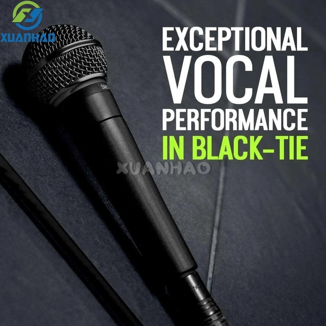 Advanced M58 Black Knight Limited Edition Wired Dynamic Handheld Microphone Cardioid Light-weight for Live Stage