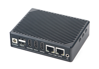 Carte mère Nanopc-t6 Plus SBC utilisant Rockchip RK3588 avec LPDDR5, capacité améliorée jusqu'à 32 Go, interfaces MIPI DSI/CSI, deux ports 2.5GbE