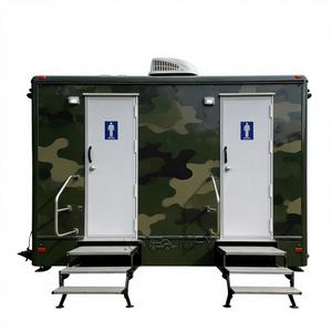 Remolque de Baño Móvil de Acero Masterbuilt con Inodoro Portátil y Costuras Soldadas para Parques, Uso Marino, Exteriores y Exhibiciones Náuticas - Product Image 1