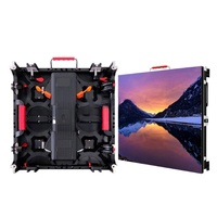 Écran LED publicitaire Muenled P3.91 intérieur/extérieur, mur vidéo de location, étanche, 128x128, densité de 65536 pixels, 5000 cd/m², large