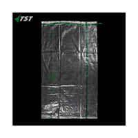 Qualité alimentaire 25kg 50kg PP tissé rouge Transparent emballage pomme de terre carotte sac
