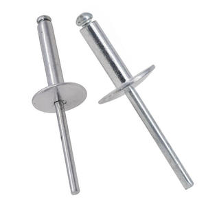 Vis à tête ronde à bride large, norme DIN7337, tailles 3/16 et 5/32, rivets aveugles en aluminium et acier, fixation par vis - Product Image 6