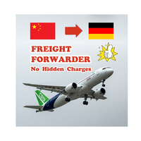 Agent d'expédition aérienne porte à porte de Chine vers la France Allemagne Transitaire aérien Fournisseur de services de dédouanement DDU/DDP