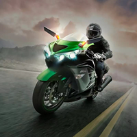 Rétroviseurs de moto CNC en plastique avec éclairage de remplacement pour Yamaha, Suzuki, Ducati