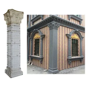 Moules de colonnes décoratives en béton de diamètre 35cm