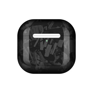Étui de protection pour écouteurs sans fil TWS en fibre de <span class=keywords><strong>carbone</strong></span> avec logo personnalisé noir compatible avec les <span class=keywords><strong>Airpods</strong></span> Gen 4 3 2 - Product Image 2