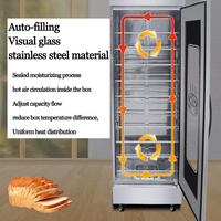 Mini-étagère de levage automatique numérique pour pain, machine de fermentation pour pizzeria, pâtisserie et snack-bar
