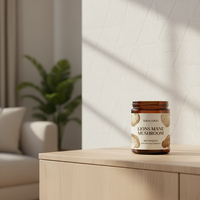 Cápsulas de Melena de León, 60 Unidades, 30% Polisacáridos, Suplemento Herbal de Apoyo Inmunológico para Adultos, Marca Privada