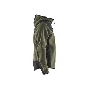 BLAKLADER - 594025364199L Chaqueta de punto Softshell Otoño verde/Negro-EAN 7330509802298 CHAQUETAS DE TRABAJO - Product Image 4