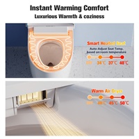 2026 Luxe CUPC Certifié Bidet Électrique de Salle de Bain WC Sanitaire Intelligent à Réglage Automatique IA
