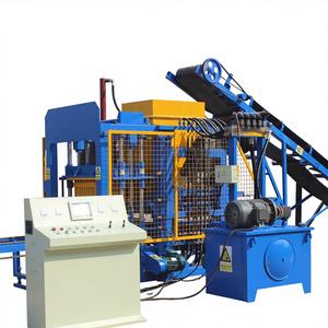 Macchina Automatica per la Produzione di Mattoni QT4-15S, Macchinario per Blocchi di Cemento ad Alta Densità - Product Image 3