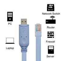 Línea de Comisiónamiento de Consola, Puerto Serie USB RJ45 para H3C, para Enrutamiento de Switches, Chip FTDI, Banco de Energía para Teléfono Móvil, Carga Rápida de 3A