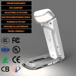 Portable LED Reading White <b>Light</b> Mini Clip Book Lamp Outdoor Emergency Camping Hiking Biking Fishing <b>Light</b> - Product Image 1