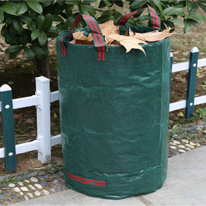 Bolsa de hojas de jardín de gran capacidad TAK, bolsa de recolección de ramas y hojas caídas, bolsa de basura reutilizable verde oscuro PP Oxford para plantas - Product Image 2