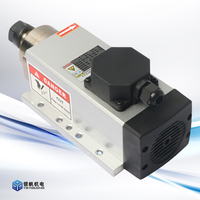 Moteur de broche pour routeur CNC à couple élevé, refroidi par air, haute vitesse, BT30, 2,2 kW, 220 V, 24 000 tr/min, avec variateur de fréquence, fourni directement par l'usine
