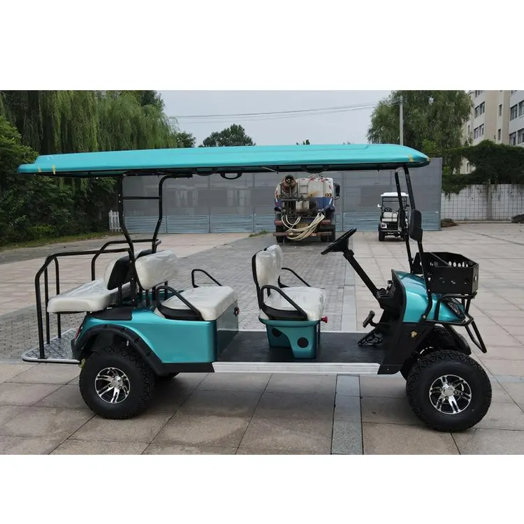 Affare diretto Lsv Golf Cart con batteria al litio sei posti Golf Cart Club elettrico più recente Golf Cart