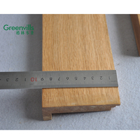 Greenvills accessoire de plancher d'escalier planches en bois massif de chêne naturel nez de marche