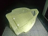 Service de prototypage rapide de pièces détachées automobiles en résine SLA 3D grand format, impression de composants de précision, Kings Guangdong Machining