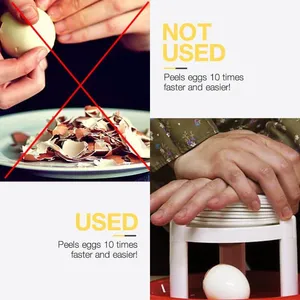 Ciseaux de cuisine magiques et étonnants pour éplucher les œufs durs en trois étapes - Product Image 4