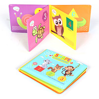 Libro educativo para niños, impresión personalizada, ecológico, suave, impermeable, espuma de esponja