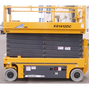 Plataforma de Trabajo Aérea XG1412DC, Elevador de Brazo Automático de 14 m, Elevador de Tijera Móvil Eléctrico Hidráulico en Venta - Product Image 2