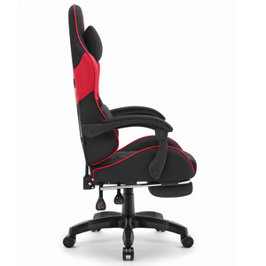 <span class=keywords><strong>Fauteuil</strong></span> de bureau <span class=keywords><strong>gamer</strong></span> professionnel de qualité supérieure, élégant, avec coutures soignées, rouge et noir, rembourré, pour adultes, capacité 150 kg - Product Image 6