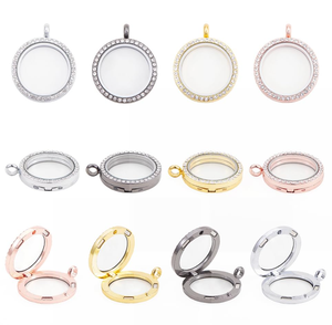 Tùy chỉnh hình ảnh Mặt dây chuyền đồng bướm Trâm mạ Jesus đồ trang sức quyến rũ với bướm Shape DIY Khung ảnh - Product Image 5