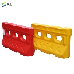 Barriere Stradali di Sicurezza in Plastica Riempibili con Acqua o Sabbia, 2 Metri, per Controllo Veicoli e Costruzioni - Product Image 2