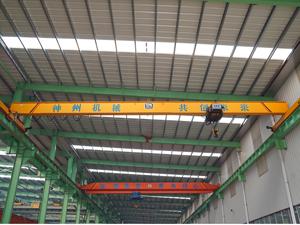 LDE Control remoto eléctrico viga única doble dos polipastos puente grúa - Product Image 2