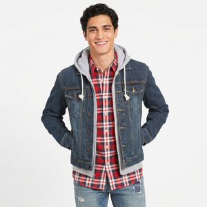 <b>Custom</b> Heavy Cotton <b>Denim</b> <b>Jackets</b> for Men High Quality Casual Winter Jeans in Best Material - Product Image 1