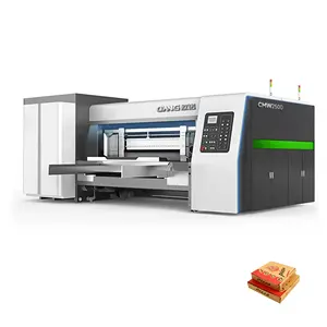 Pencetakan Karton Printer Digital Cerdas untuk Pembuatan Karton Multi ColoSingle-Pass Mesin Cetak Digital Kertas Bergelombang