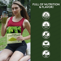 Usine en gros 100% naturel Moringa Olefera feuille poudre énergie soutien immunitaire
