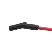 Jeu de fils de bougie d'allumage haute performance de 10mm (extrémité incurvée) adapté à Chevrolet GM, Compatible avec LSx LS1 LS2 LS3 LS6 LS7 SI-AT38006