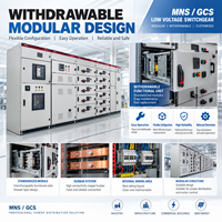 Armoire de commande de moteur modulaire à basse tension MNS GCS avec protection IP4X et verrouillage hybride