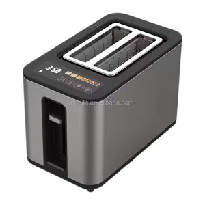 Aifa <span class=keywords><strong>Grille</strong></span>-<span class=keywords><strong>pain</strong></span> de cuisine électrique <span class=keywords><strong>vintage</strong></span> à 2 tranches en acier inoxydable pour appareils ménagers - Product Image 5